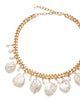 Moss Necklace in White/Gold - thumbnail