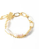 Laponie Bracelet in Pearl/Gold - thumbnail