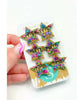 Party Time Earrings in Gold - thumbnail