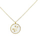 Virgo Necklace in White Enamel - thumbnail
