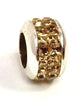 Spectrum Topaz Bead in Gold - thumbnail