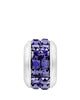 Spectrum Bead  in Silver-Purple - thumbnail