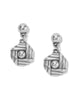 Sonora Flat Disc Earrings in Silver - thumbnail