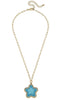 Women'S Stuck On You Patch Necklace in Blue - thumbnail