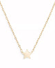 Super Tiny Puffy Star Necklace in Gold - thumbnail