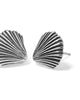 Silver Shells Post Earrings in Silver - thumbnail