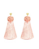Top Knot Earrings in Pink - thumbnail