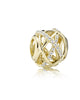 Openwork Abstract Charm With Cubic Zirconia in Gold - thumbnail