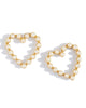 Sweetheart Earrings in Gold - thumbnail