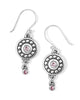 Pebble Dot Medali Reversible French Wire Birthstone Earrings in October Tourmaline - thumbnail