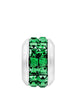 Spectrum Bead in Silver-Green - thumbnail