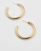 Tube Hoops Earrings in Gold - thumbnail