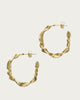 Seaweed Hoop in Gold - thumbnail