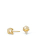 Teeny Kite Earrings in 18K Citrine - thumbnail