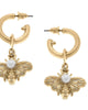 Women'S Martine Hoop Earrings in Worn Gold - thumbnail