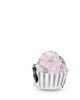 Sweet Cupcake Charm in Pink - thumbnail