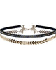 Women'S Wild Child Choker Necklace in Gold/Black - thumbnail