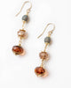 Women'S Czech Glass Dangle Earrings in Multi - thumbnail