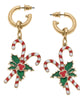 Women'S Noelle Candy Cane Earrings in Multi - thumbnail