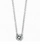 Single Sonora Knot Necklace in Silver - thumbnail