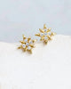 Pave Star Earrings in Gold - thumbnail