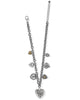 One Heart Necklace in Silver/Gold - thumbnail