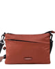 Orbit Flat Crossbody in Cherry Mahogany - thumbnail