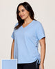 Plus All In Ruched Tee - thumbnail