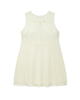 Santa Cruz Sleeveless Eyelet Fit And Flare Dress - thumbnail