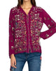Bethan Blouse Top in Rose Wine - thumbnail