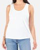 Beach Tank in White - thumbnail