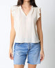 Angie Stripe Top in Neutral - thumbnail