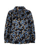 Blouse Drawstring in Black/Blue - thumbnail