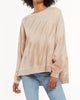 Biloxi Oversized Pullover in Natural Tie Dye - thumbnail