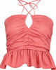 Aeries Halter Top in Rouje - thumbnail