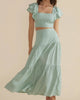 Angove Midi Skirt in Mint - thumbnail