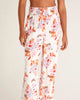 Boardwalk Floral Pant in White Sand - thumbnail