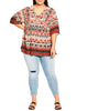Shelby Lace Up Top - thumbnail