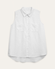 Evangeline Sleeveless Button Down Shirt - thumbnail