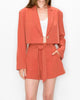 Bertrand Blazer Set in Adobe Rose - thumbnail