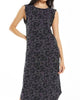 Bailey Slub Wild Cat Dress in Washed Black - thumbnail