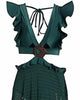 Belted Netted Beach Dress in Palace Green - thumbnail