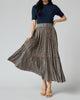 Rena Tiered Skirt in Geo Floral - thumbnail