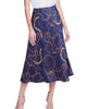 Clarisa Midi Skirt in Navy - thumbnail