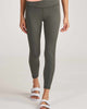Crescent Wrap 7/8 Legging in Grass/Peach - thumbnail