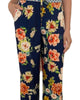 Floral Border Split Pant in Multi - thumbnail