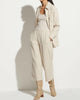 Cropped Sweatpants in White Sand - thumbnail