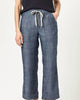 Drawstring Chambray Pant in Chambray - thumbnail