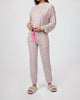 Savannah Sweatpant in Taupe Heart - thumbnail