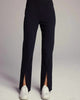 Cullen Split Front Pant in Black - thumbnail